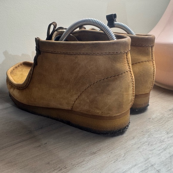 Clarks Men's Chukka Boots Suede Leather, Brown, Size 9.5 - Picture 4 of 9